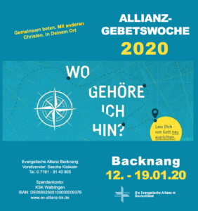 Allianzgebetswoche 2020